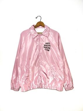 Anti Social Social Club | Pink Coach Jacket